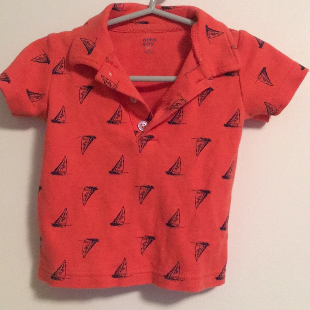 Crown and ivy boy polo